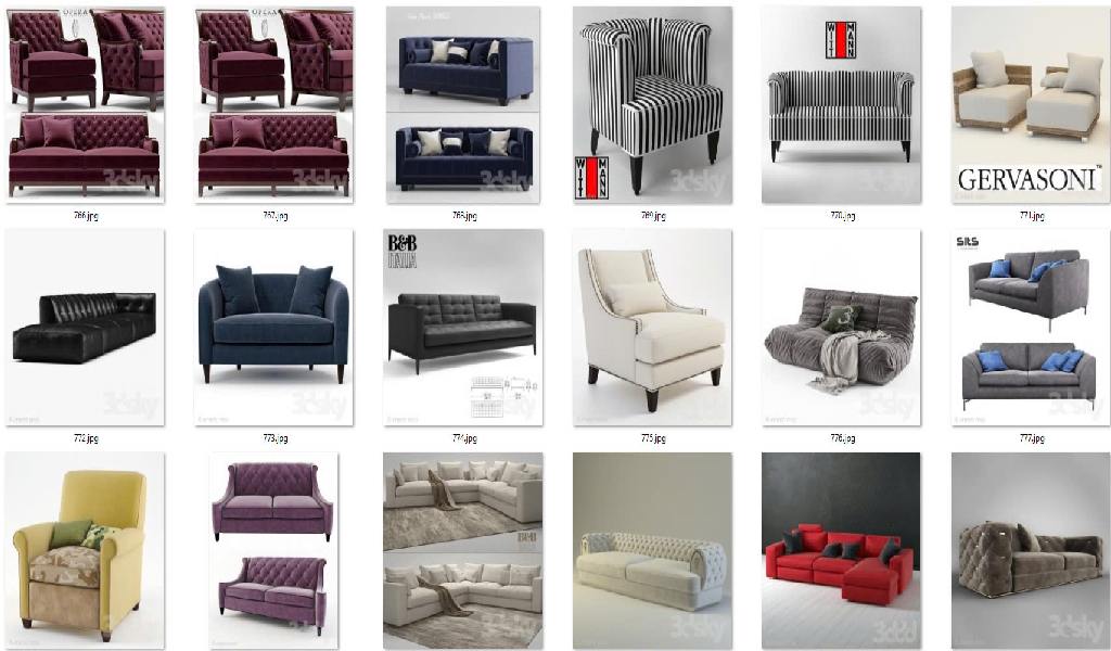 50 MODEL SOFA  VOL6-D5